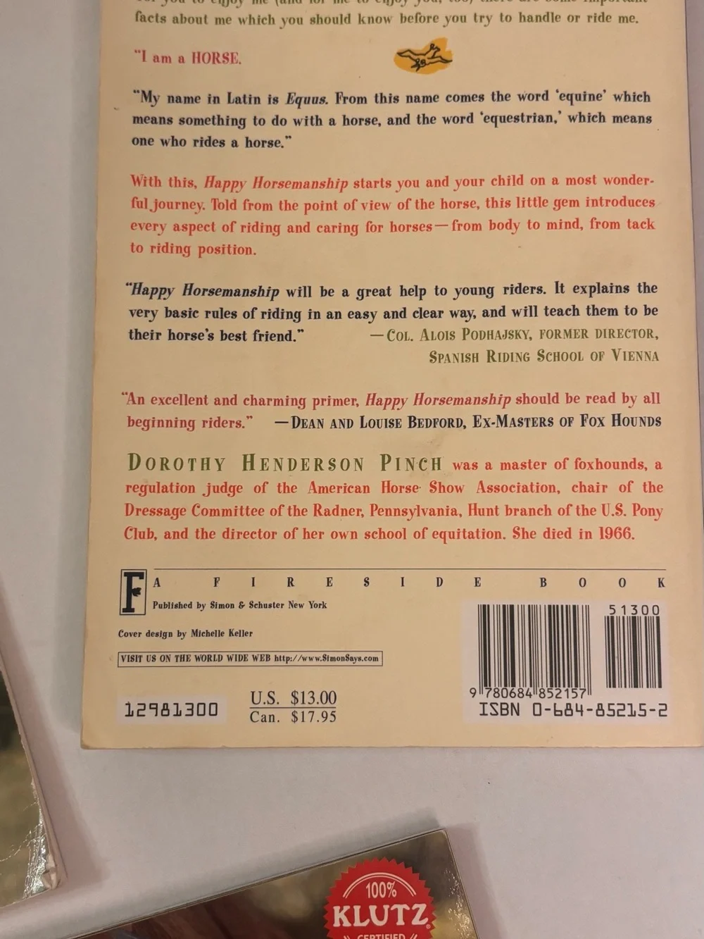 Horse Books for Kids ( Set of 3 ) Assorted Horse/Rider Content.